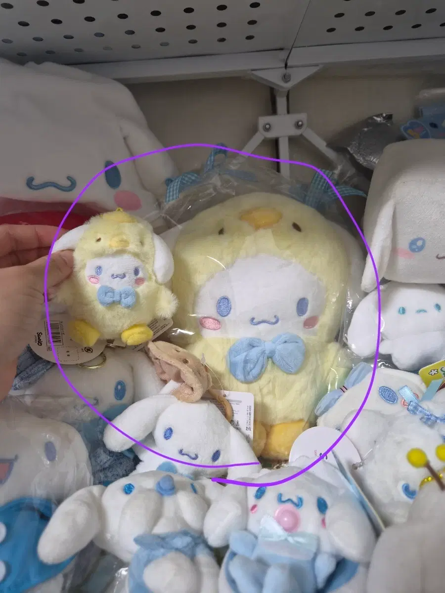 시나모롤 병아리 인형 세트