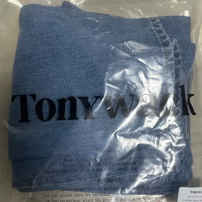 토니웩 TAILORED DENIM JEANS_MID BLUE 28