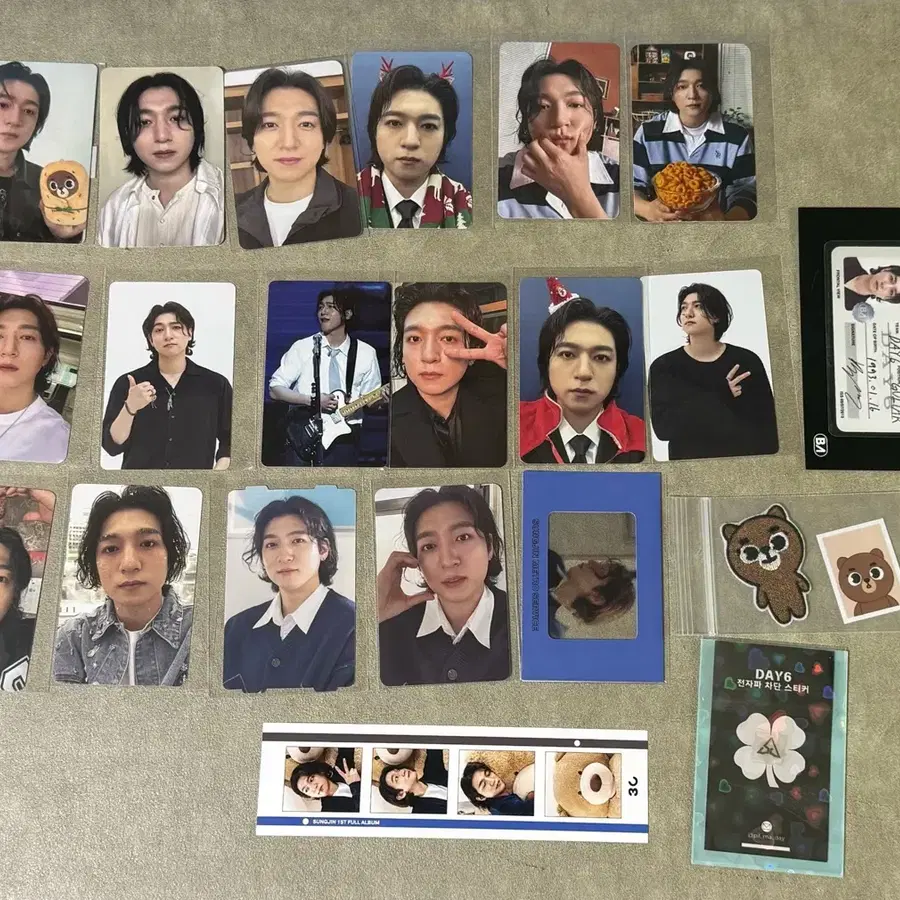 데이식스 성진 포카 비공굿 일괄