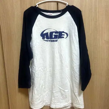 Age Factory 래글런 T셔츠 (XL)
