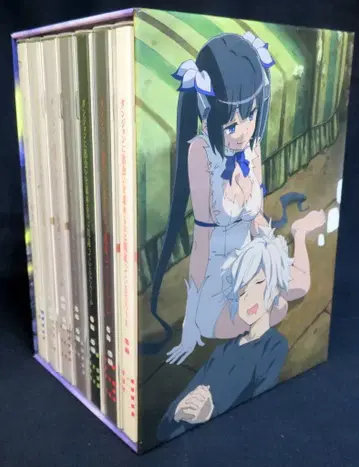 애니메이션 Blu-ray 오모리 후지노 애니메이트)던전에서 만남을 추구하면 안 되는 걸까 세트