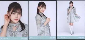 노기자카46 WEBSHOP 한정판 시바타 유나 보쿠와 보쿠오 스키니 나루 3종 컴프