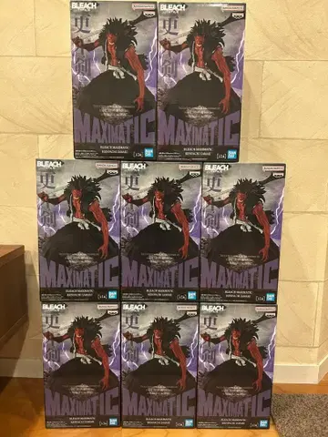 BLEACH MAXIMATIC 켄파치 피규어 8체 세트