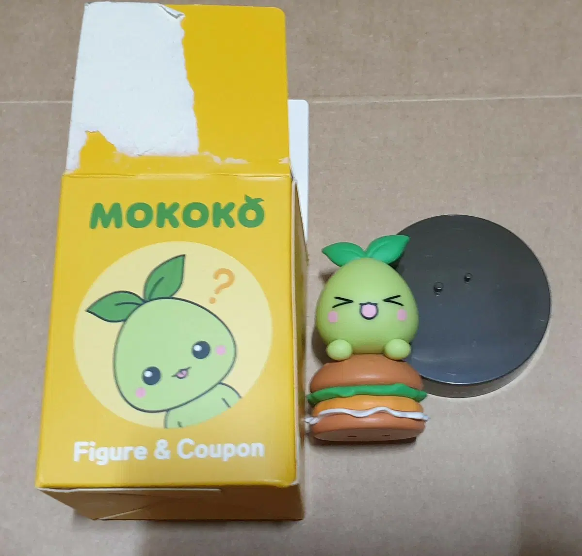 로스트아크 맘스터치 모코코 피규어 햄버거