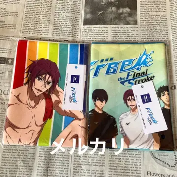 Free! FS MIZUNO 극세사 타월 마츠오카 린/집합