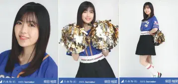 노기자카46 2023년 9월 랜덤 브로마이드 시바타 유나 2023.September 베이스볼 셔츠 2023 컴프