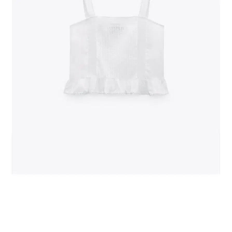 zara 자라 콤비 캐미솔 나시 뷔스티에
