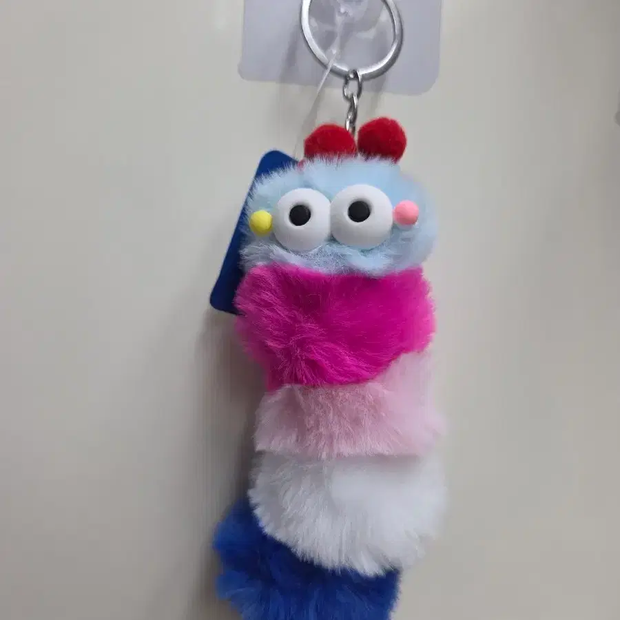퍼 키링 애벌레