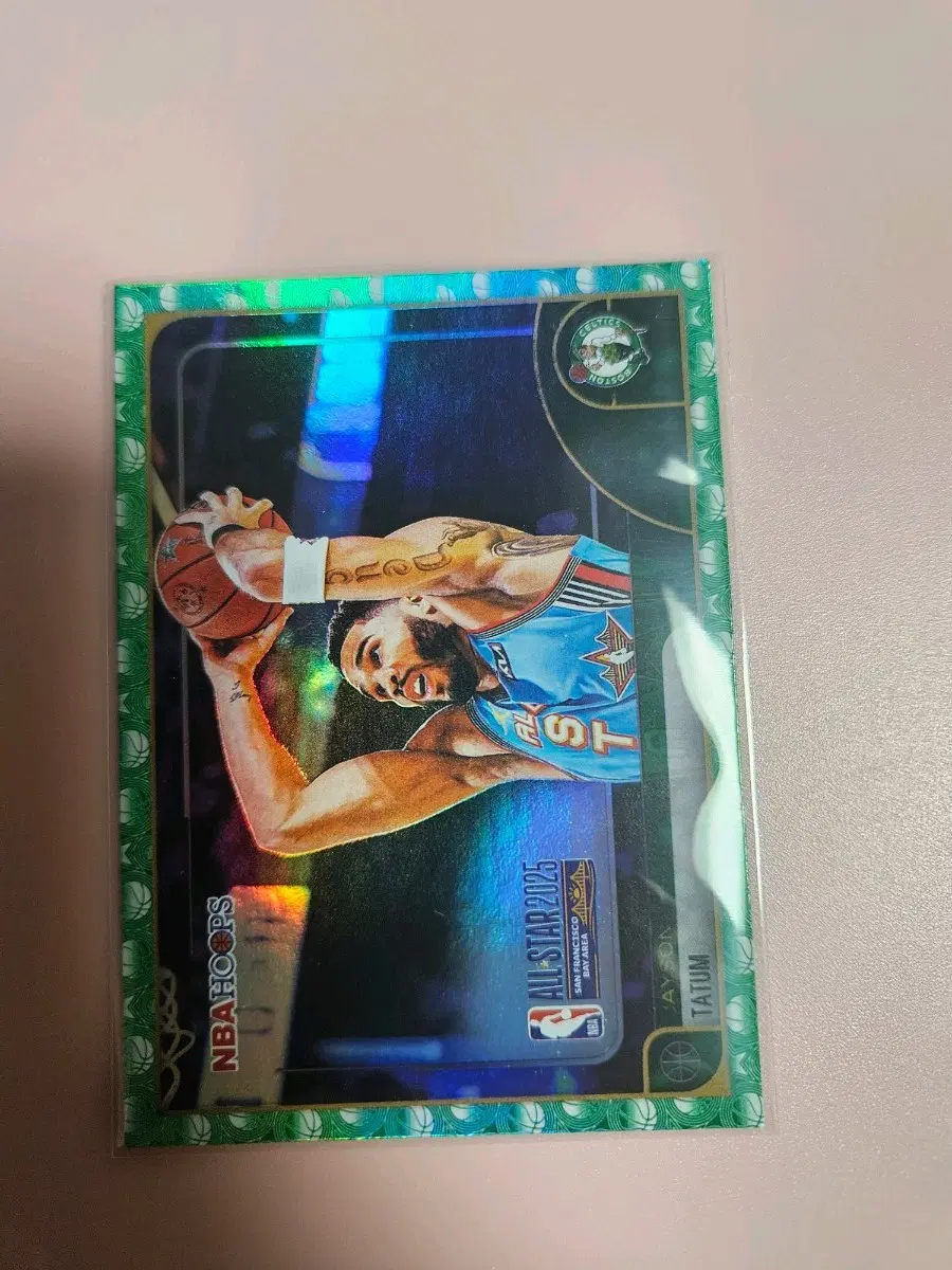 NBA)제이슨 테이텀 2025 Topps 올스타 그린 Foil 카드
