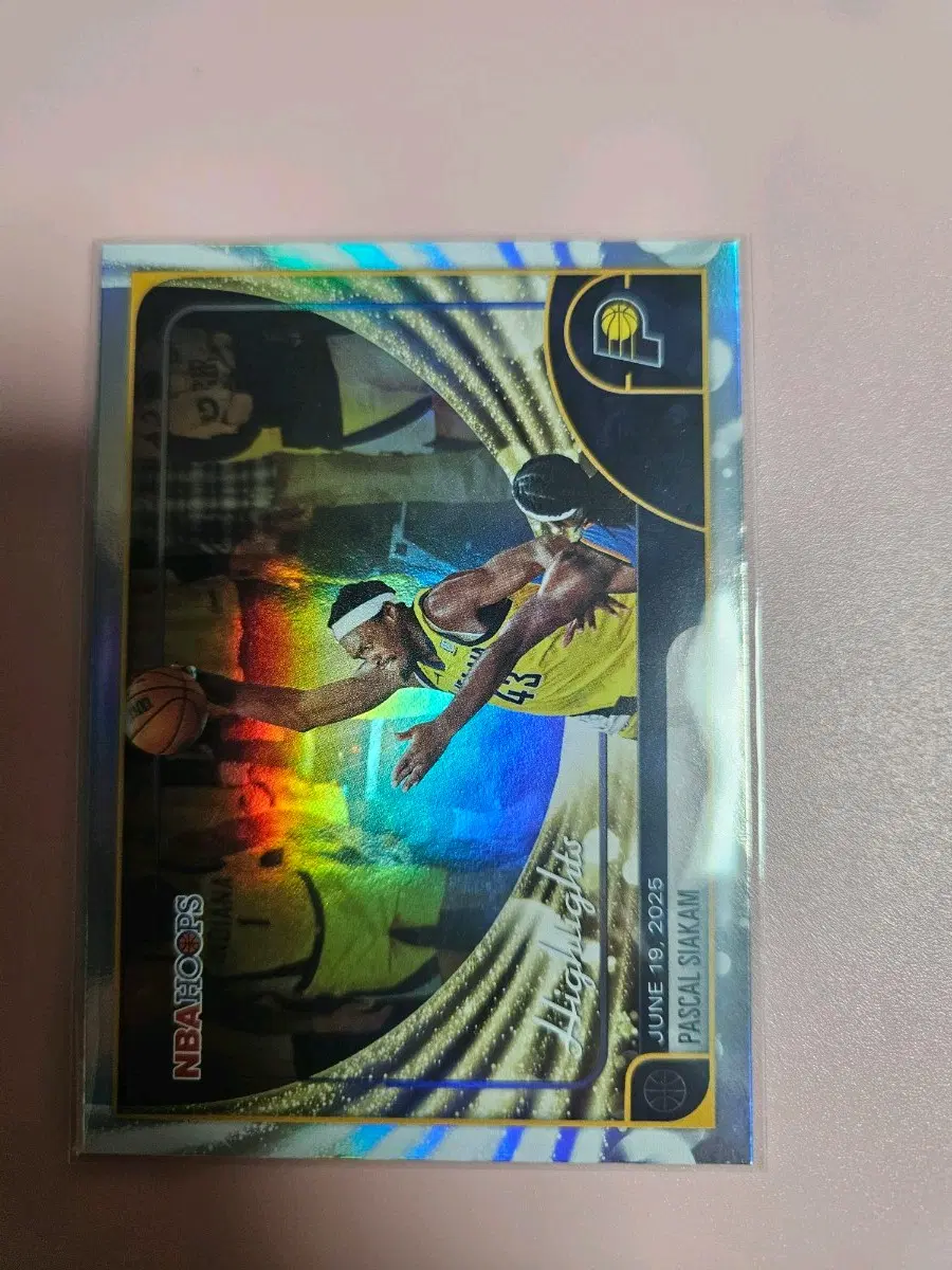 NBA)파스칼 시아캄 2025 Topps 하이라이트 Foil 카드