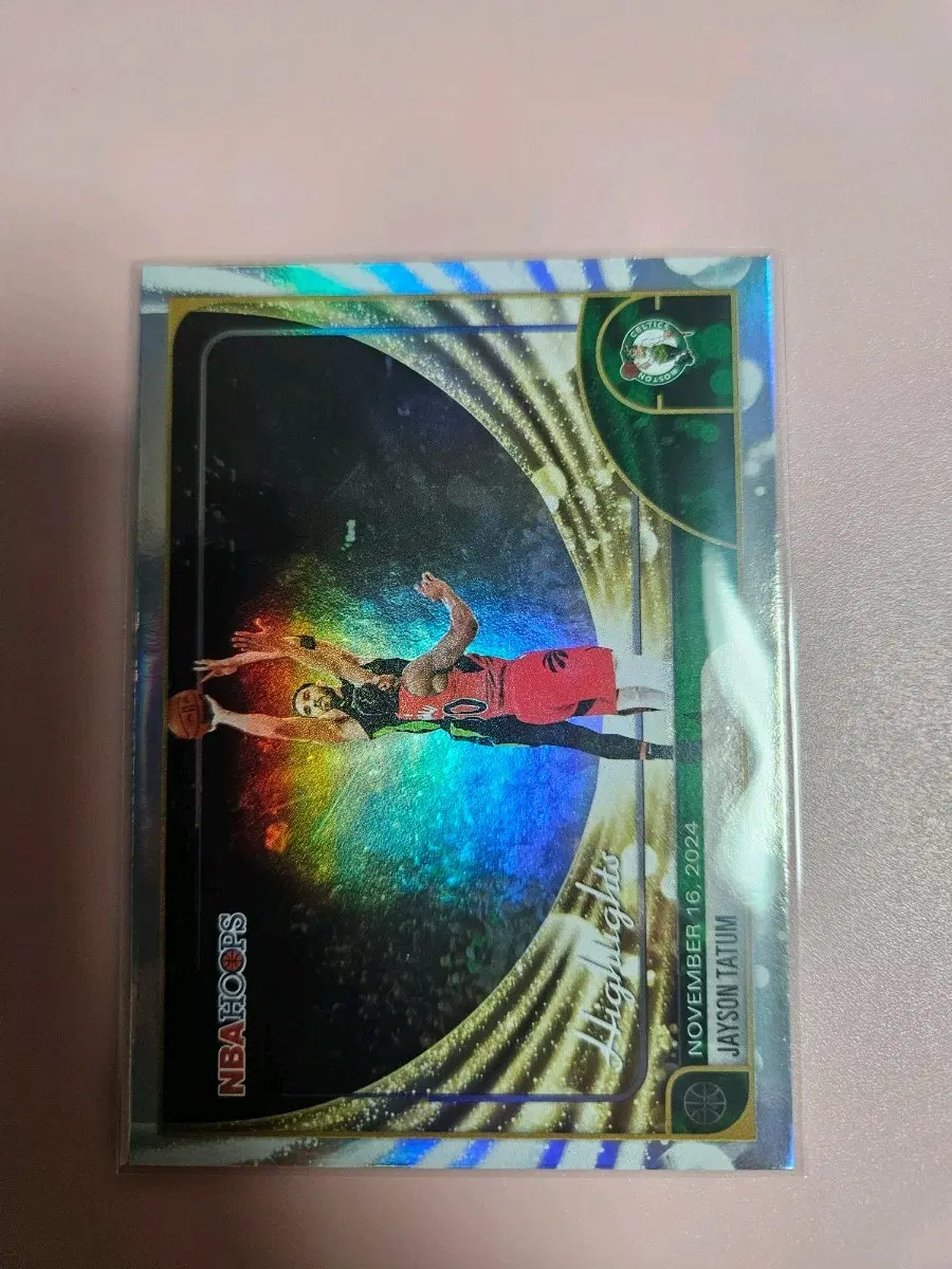 NBA)제이슨 테이텀 2025 Topps 하이라이트 Foil 카드