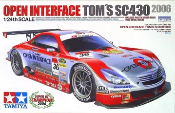 타미야 1/24 스포츠카 시리즈 No.293 OPEN INTERFACE TOM'S SC430 2006 24293