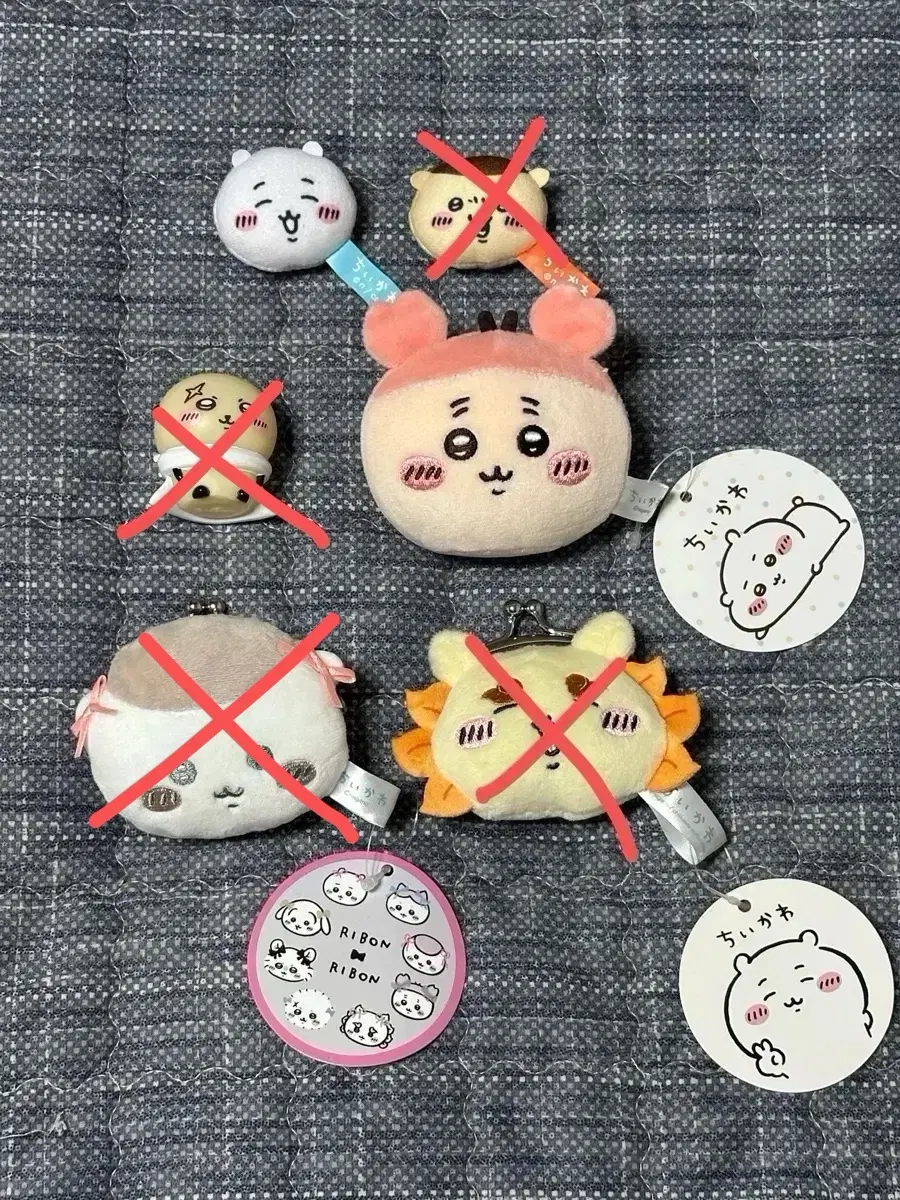 먼작귀 인형 굿즈 모음 새상품(치이카와,쿠리만쥬,랏코,시사,카니)