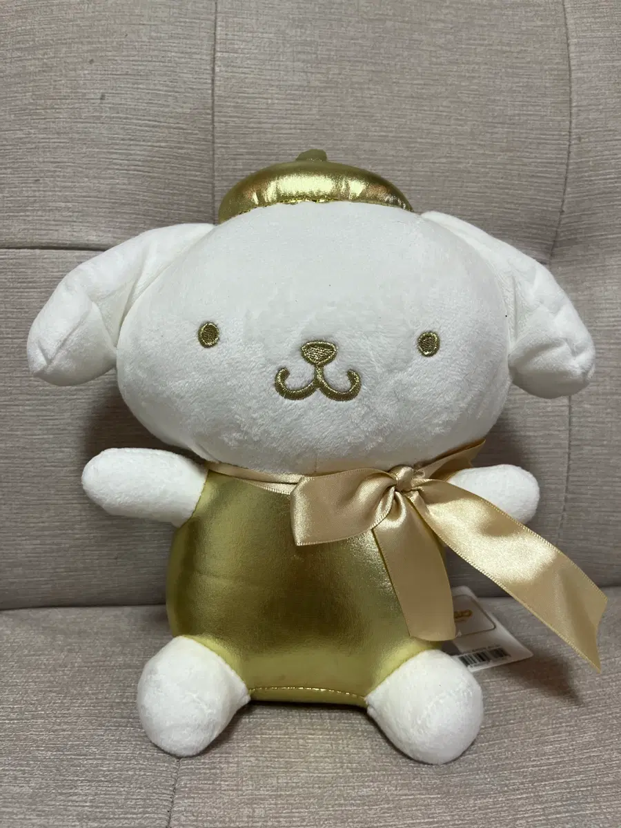 폼폼푸린 골드 중형 인형