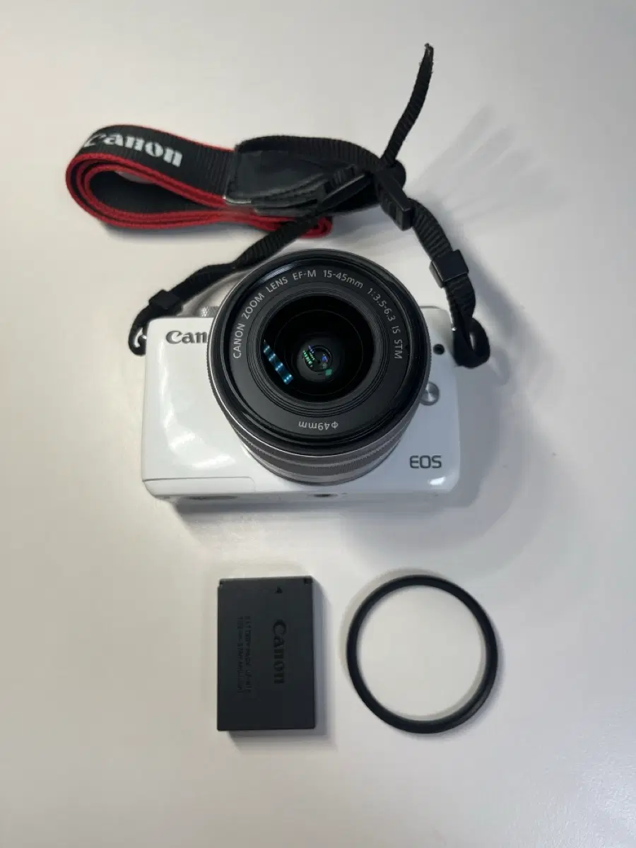 [상태 좋음] 캐논 EOS M10 화이트