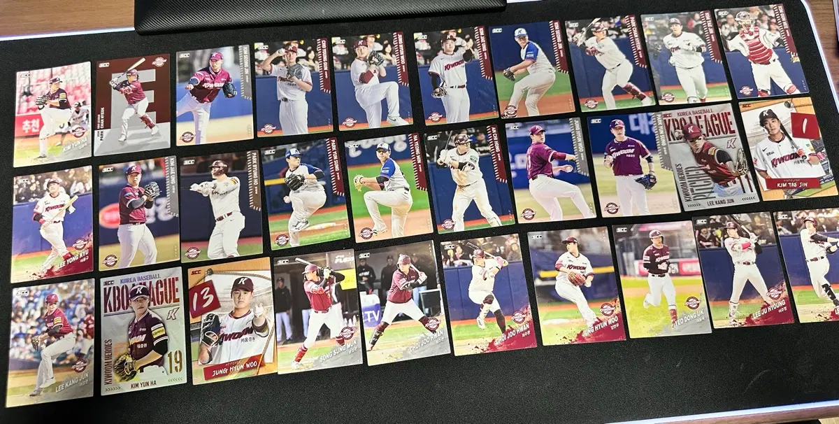 KBO 카드 키움 히어로즈 SCC 야구 카드 일괄 판매합니다