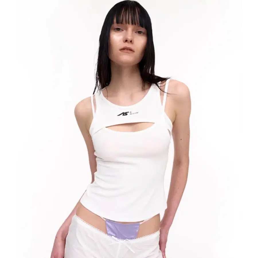 2000아카이브스 VALE LAYERED TANK (WHITE)