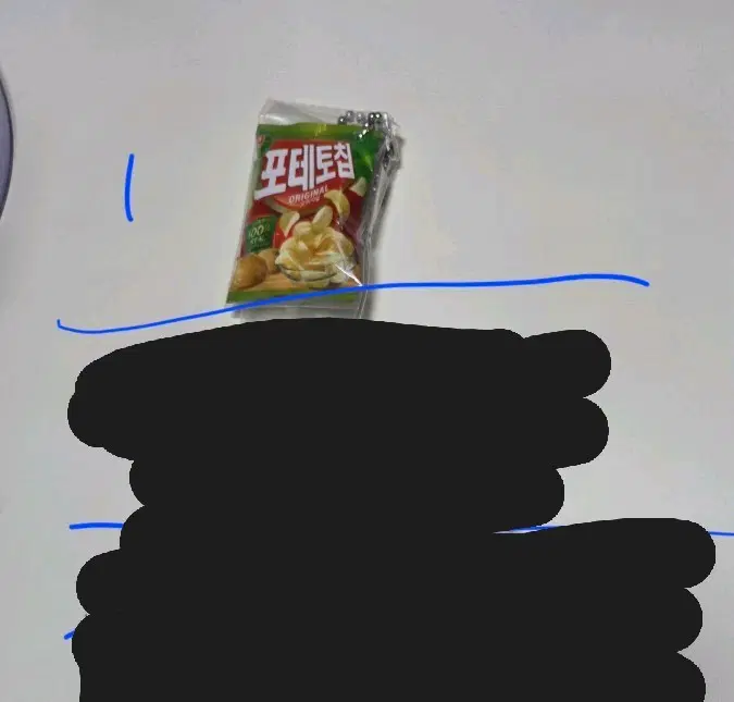 반다이 농심 일본 가챠 포테토칩 음식