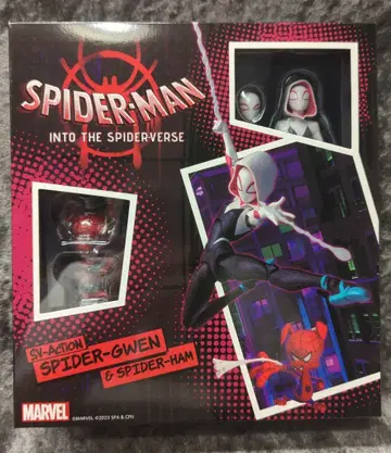 센티넬 SV 액션 SPIDER MAN / INTO THE SPIDER VERSE [ 스파이더 그웬 & 스파이더 햄 / SPIDER-GWEN & SPIDER-HAM ]