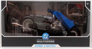 McFARLANE TOYS DC COMICS MULTIVERSE BATMAN & BATCYCLE