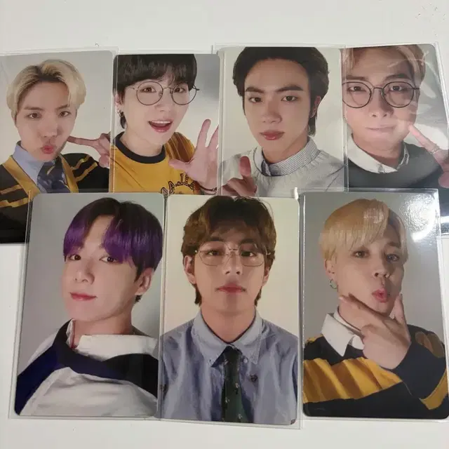 BTS 방탄소년단 데코키트 양면포카 일괄