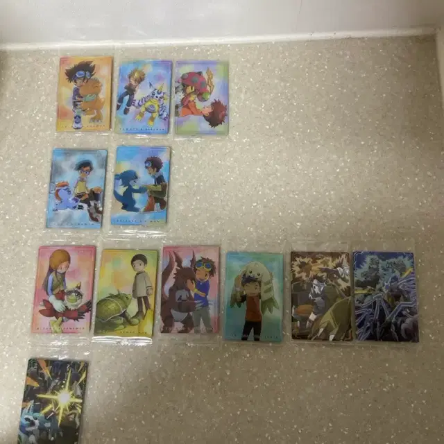 디지몬 웨하스 카드 팝니다.