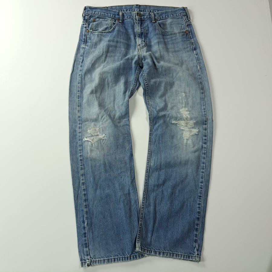 CA693 32 리바이스 569 00s 루즈 스트레이트 데님 팬츠 바지