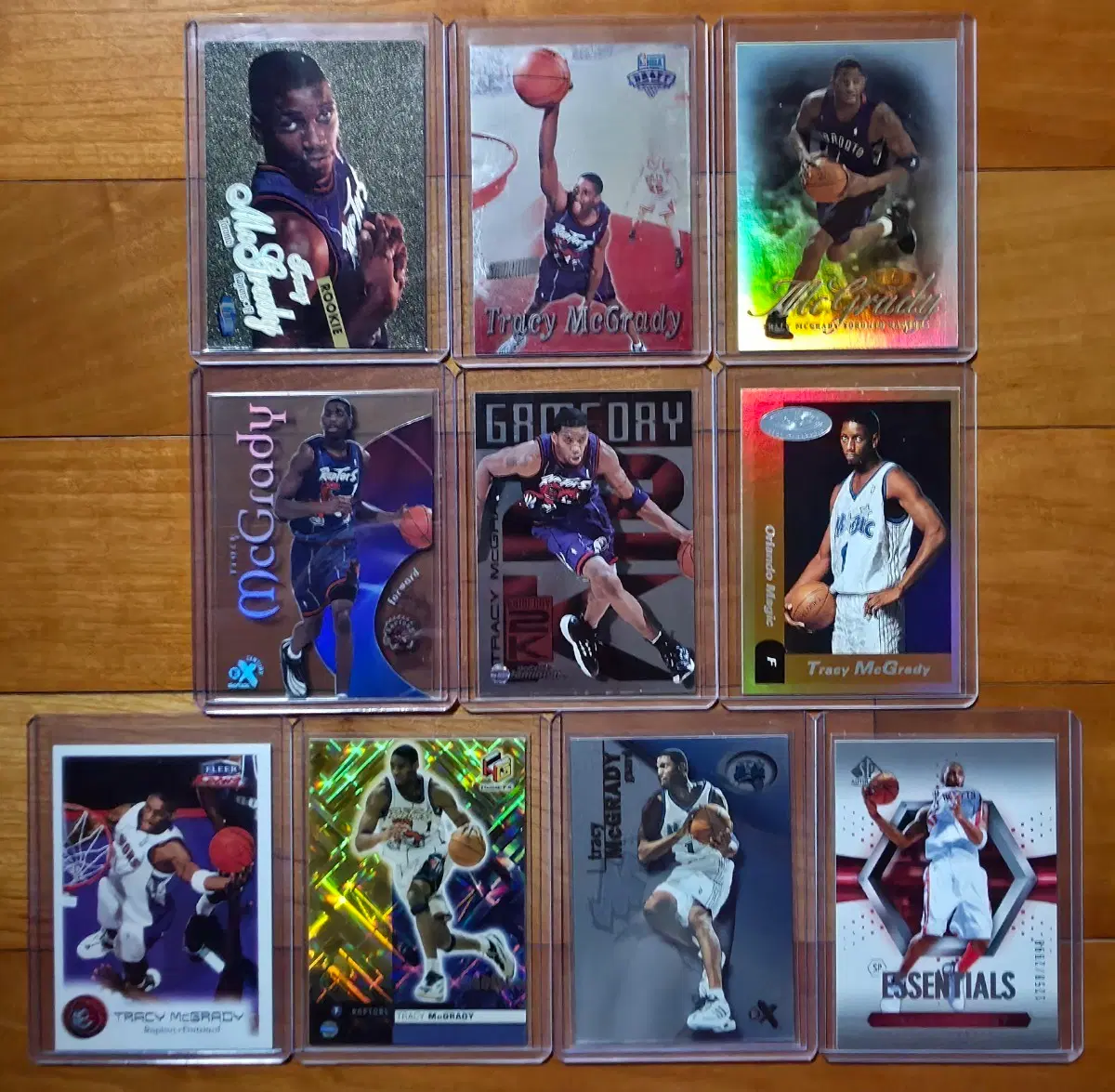트레이시 맥그레이디(Tracy McGrady) T-MAC NBA 카드 10장 일괄