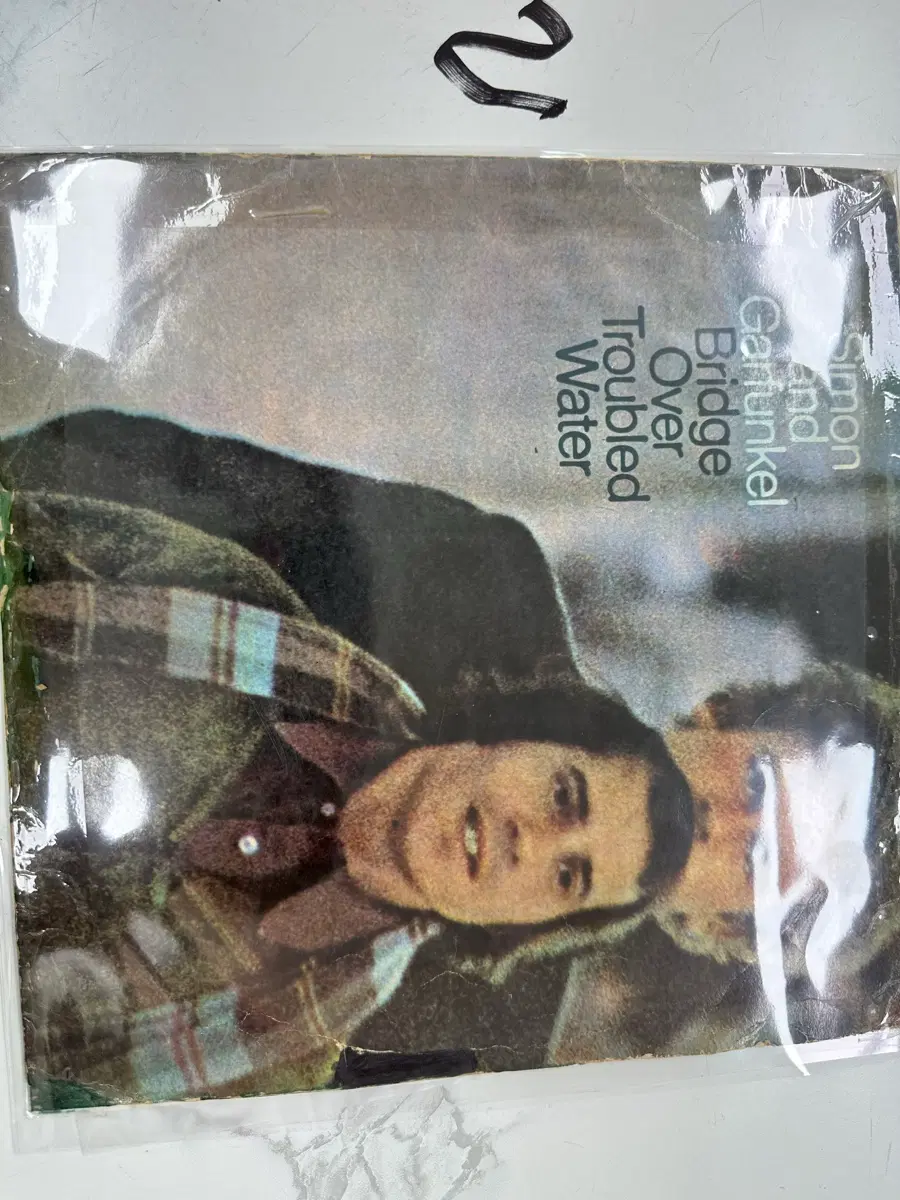 사이먼 앤 가펑클 험한 세상 다리가 되어 지구레코드 1970년 초반 희귀 올드팝 LP 팝니다