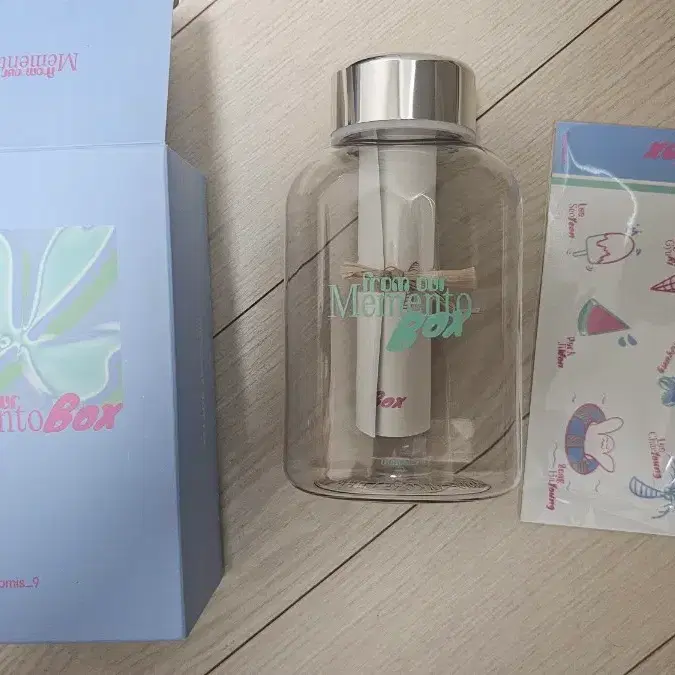 프로미스나인 스디웨 메시지보틀 + 스티커 팝니다