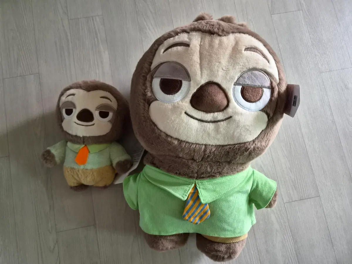 디즈니 주토피아 플래시 나무늘보 인형세트