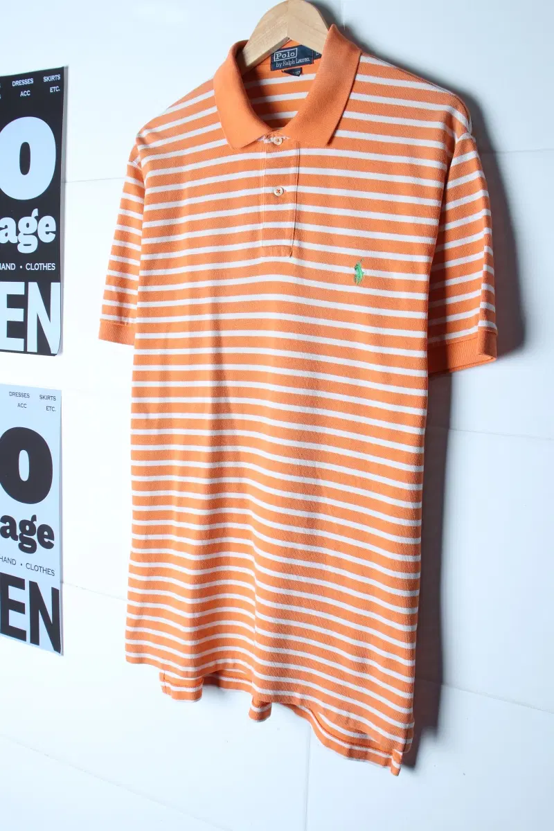(L-2XL) 폴로 랄프로렌 반팔 카라 티셔츠 90S 년대-H36964