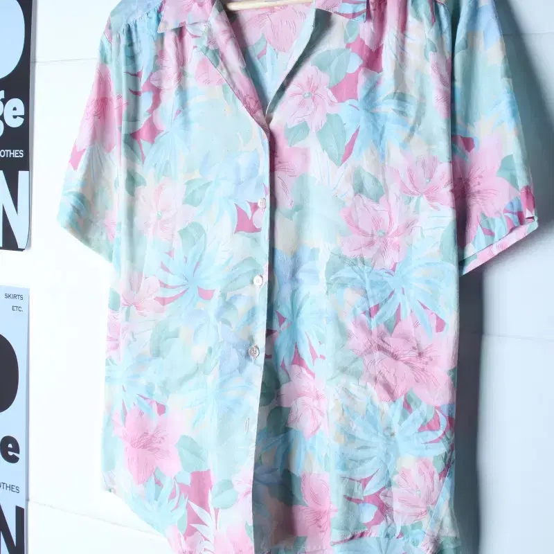 W(L-XL) 브랜드빈티지 반팔 카라 티셔츠 USA 셔츠-H36993