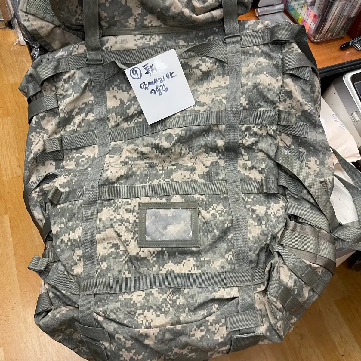 ACU럭색부품본체만9. [본체/새상품급] 미군 오리지널 MOLLE II 라지 럭색 메인백 (ACU)6