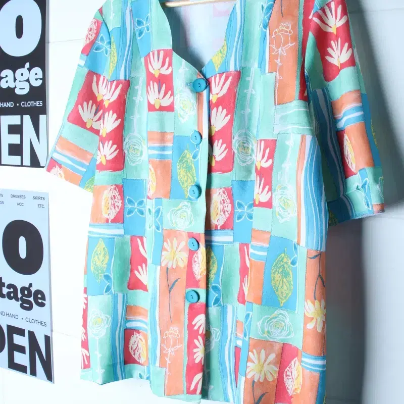 W(L-XL) 브랜드빈티지 반팔 카라 티셔츠 80S 년대-H37079