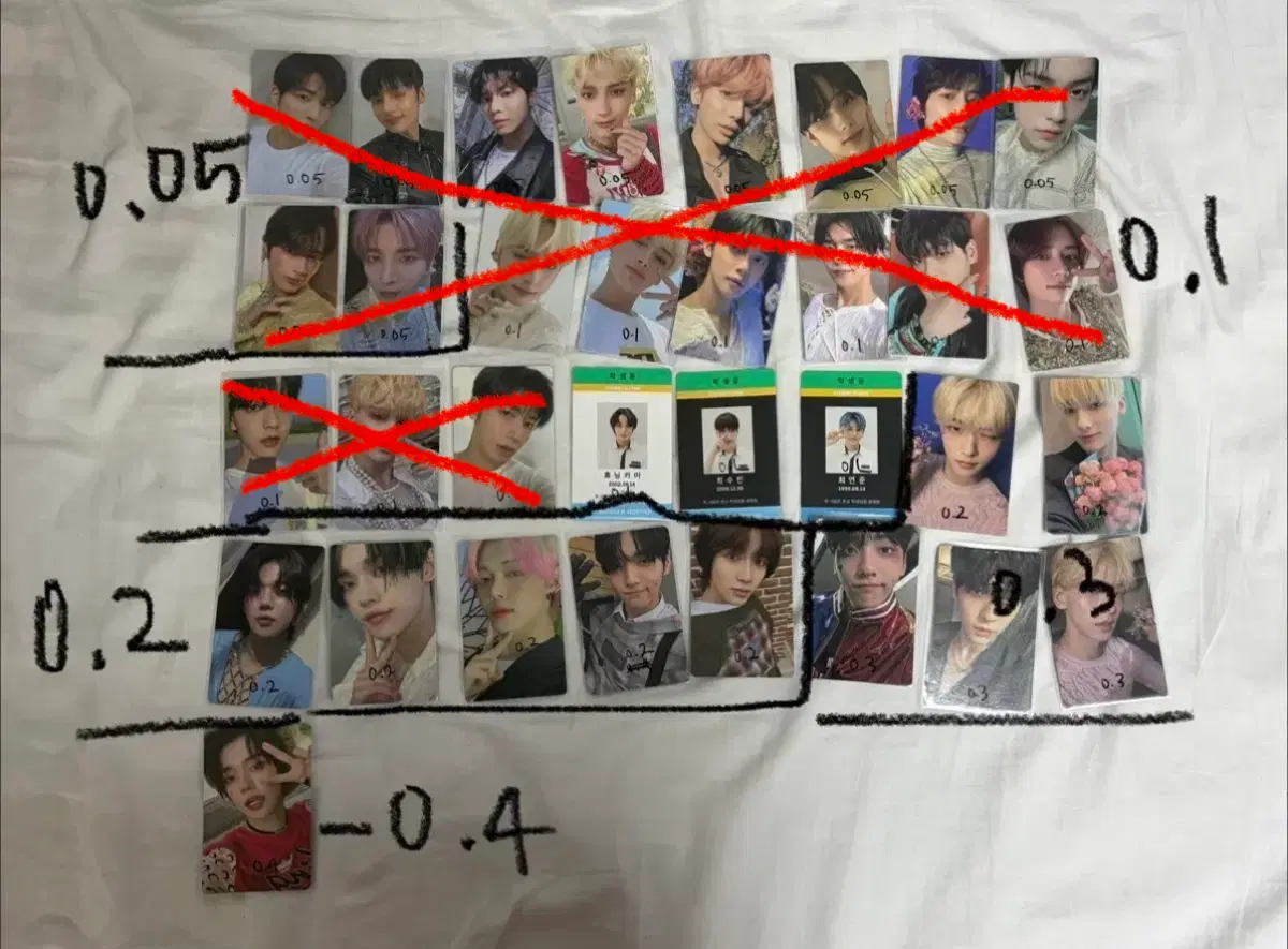 투모로우바이투게더 포카 처분