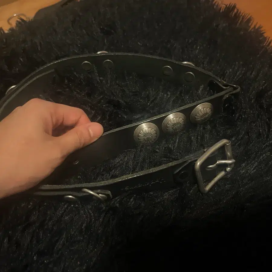 블랙민즈 메탈 콘초링 벨트