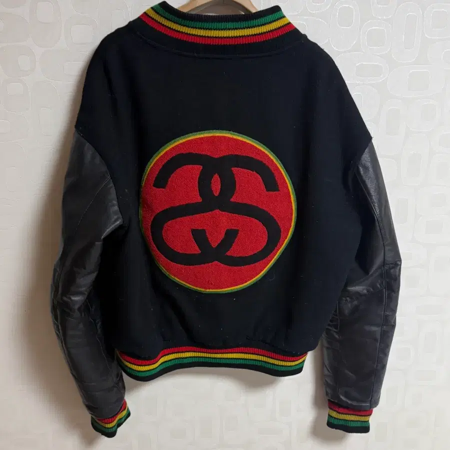 90S 스투시 원러브 바시티 L사이즈 Stussy