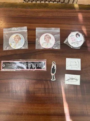 사쿠라자카46 후지요시 카린 굿즈 세트 (7점) 새상품 미사용