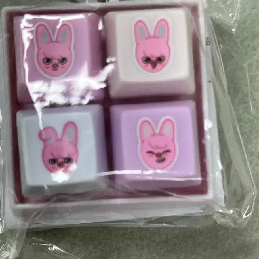 일본 키캡 키링 돼끼 스키주