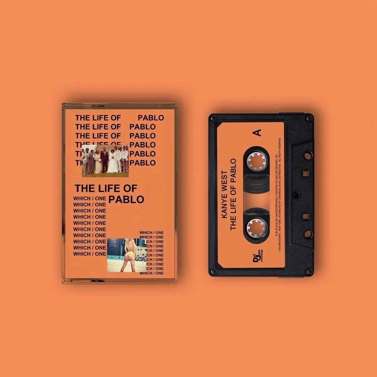 칸예 웨스트 The Life Of Pablo (TLOP) 카세트 테이프