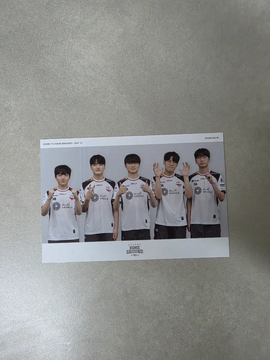 T1 홈그라운드 3일차 엽서