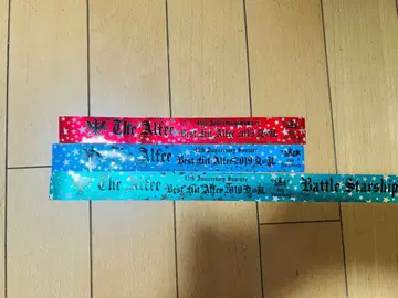 THE ALFEE 은색 테이프 (빨간색, 파랑, 그린)