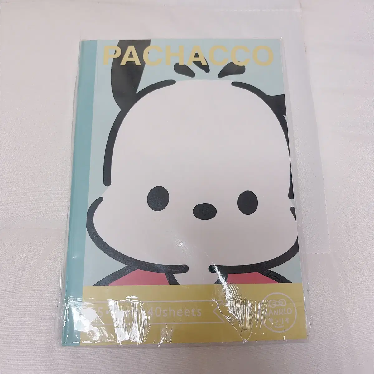 산리오 포차코 줄노트/새상품 40매 캐릭터 노트 공책