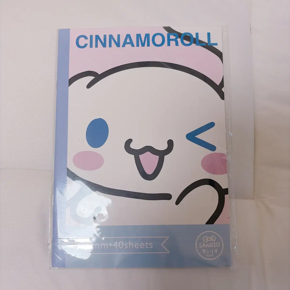 산리오 시나모롤 줄노트/새상품 40매 캐릭터 노트 공책