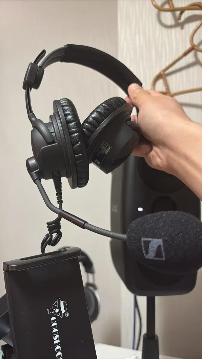 Sennheiser 젠하이저 hmd27 방송용 헤드셋 + 케이블