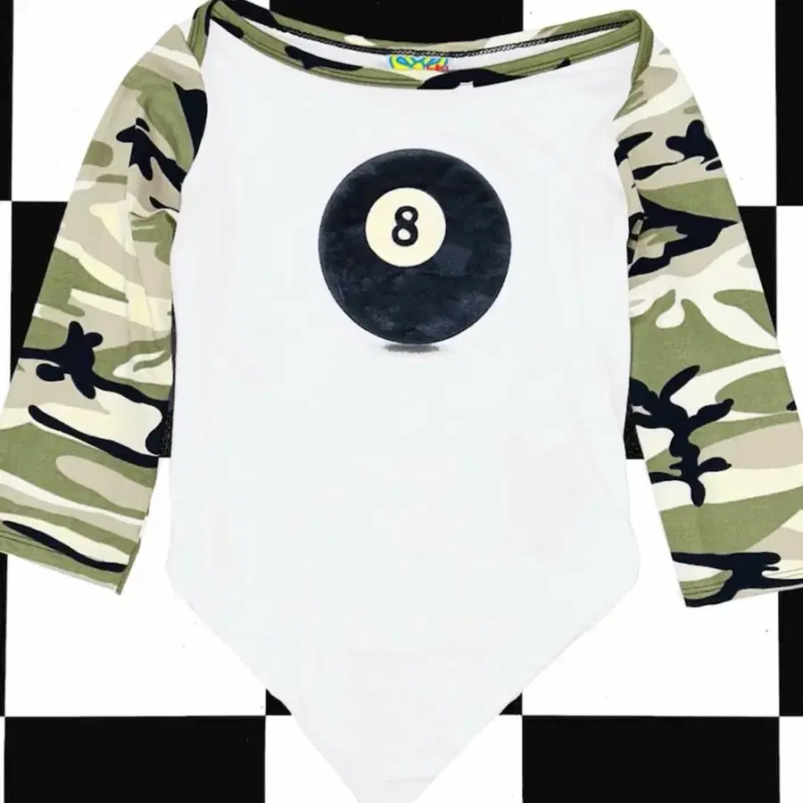 오마이티 omighty 8Ball camo top