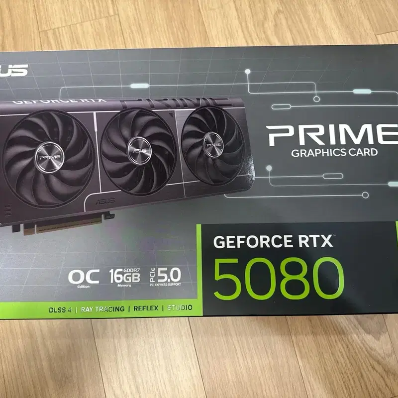 asus prime rtx 5080 16기가 미개봉