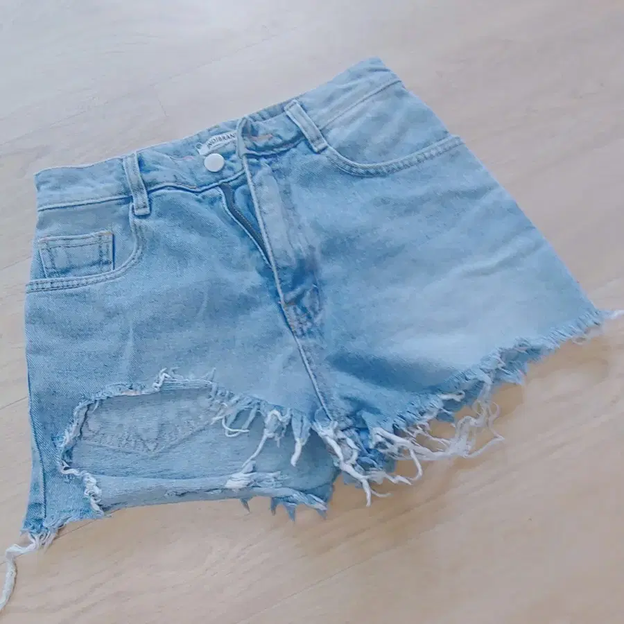 INDIBRAND 찢청 청바지 S