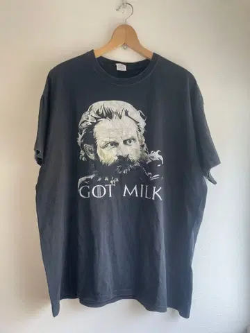 GOT MILK 티셔츠 블랙
